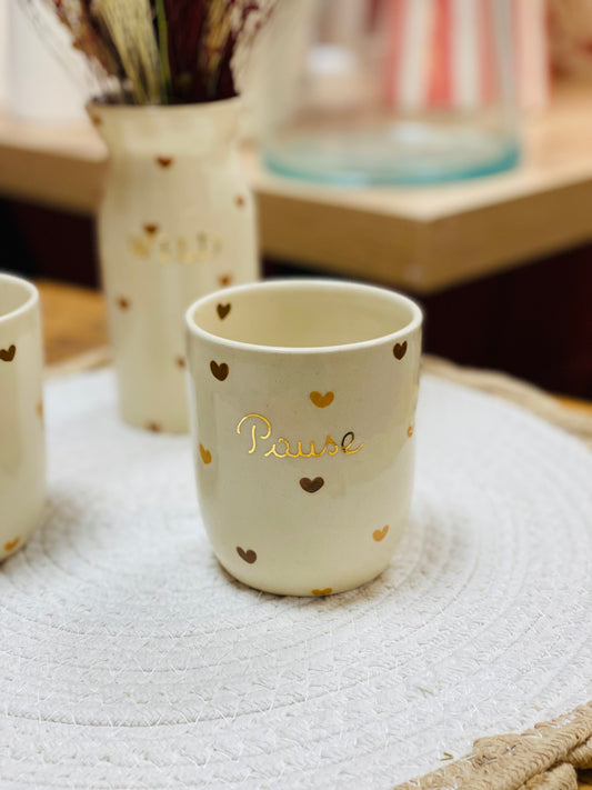 Mug Pause Sable et chocolat