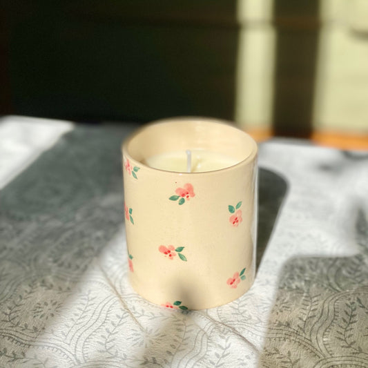 Bougie Cottage Rose