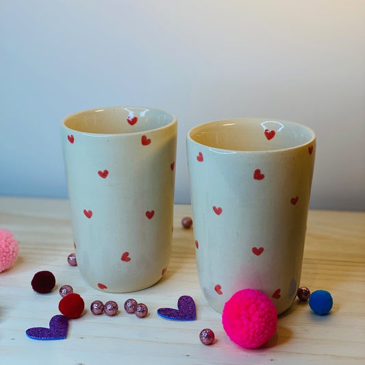 Tasse Je t'aime - Rose