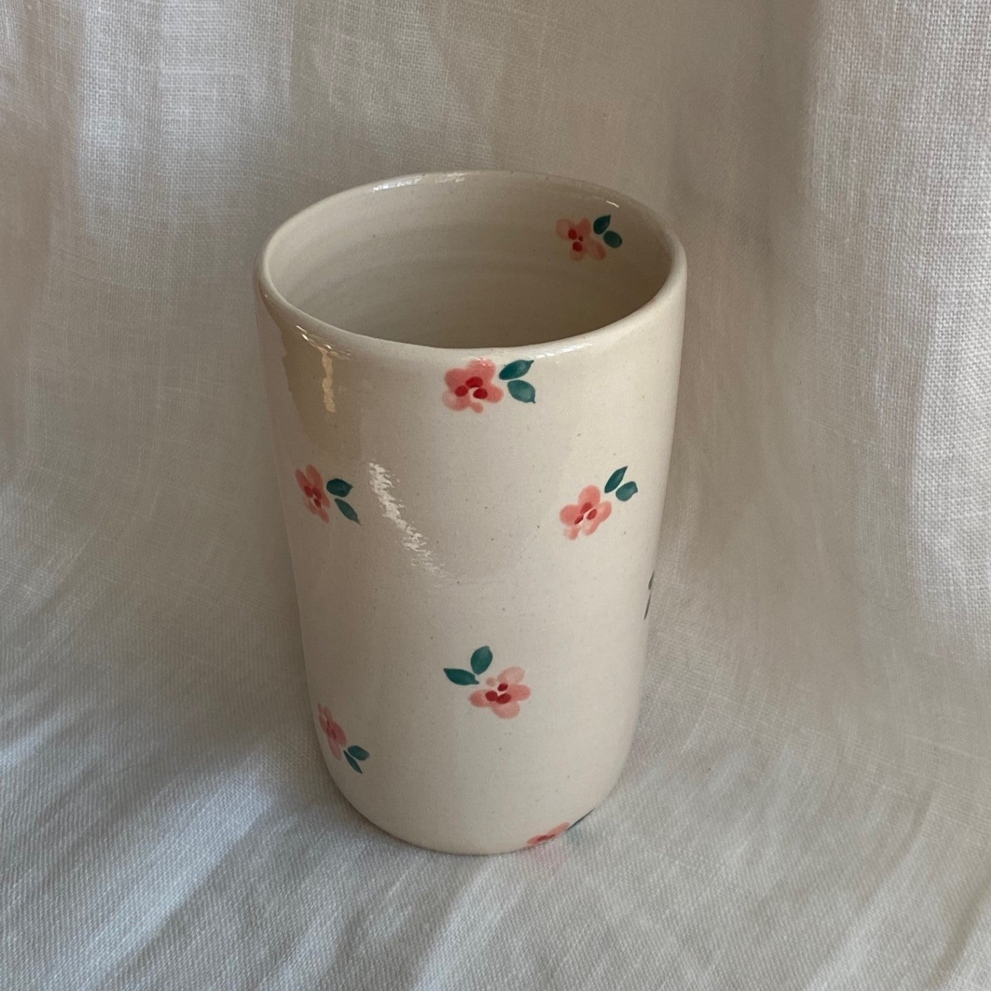 Tasse Fleurs Cottage Rose