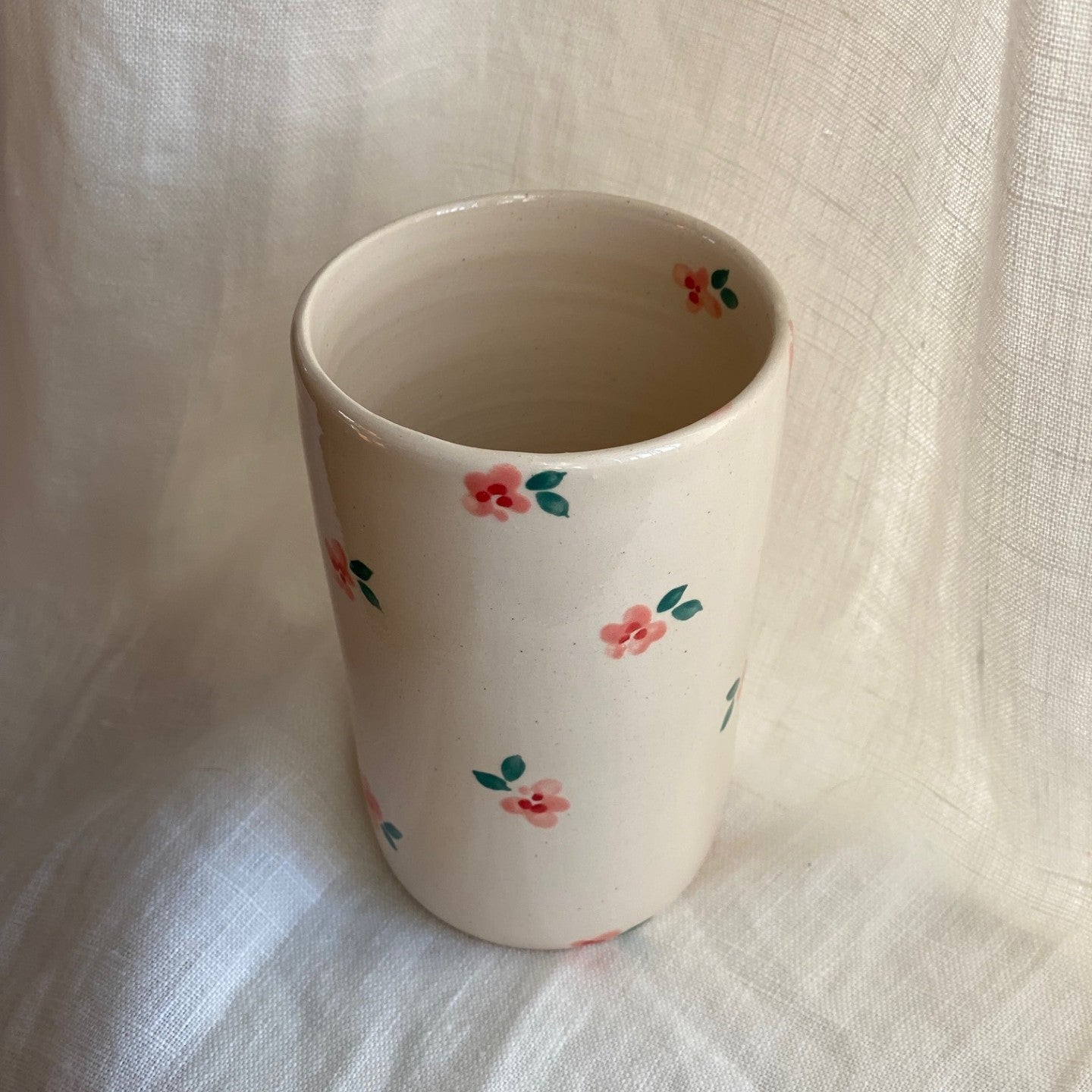 Tasse Fleurs Cottage Rose