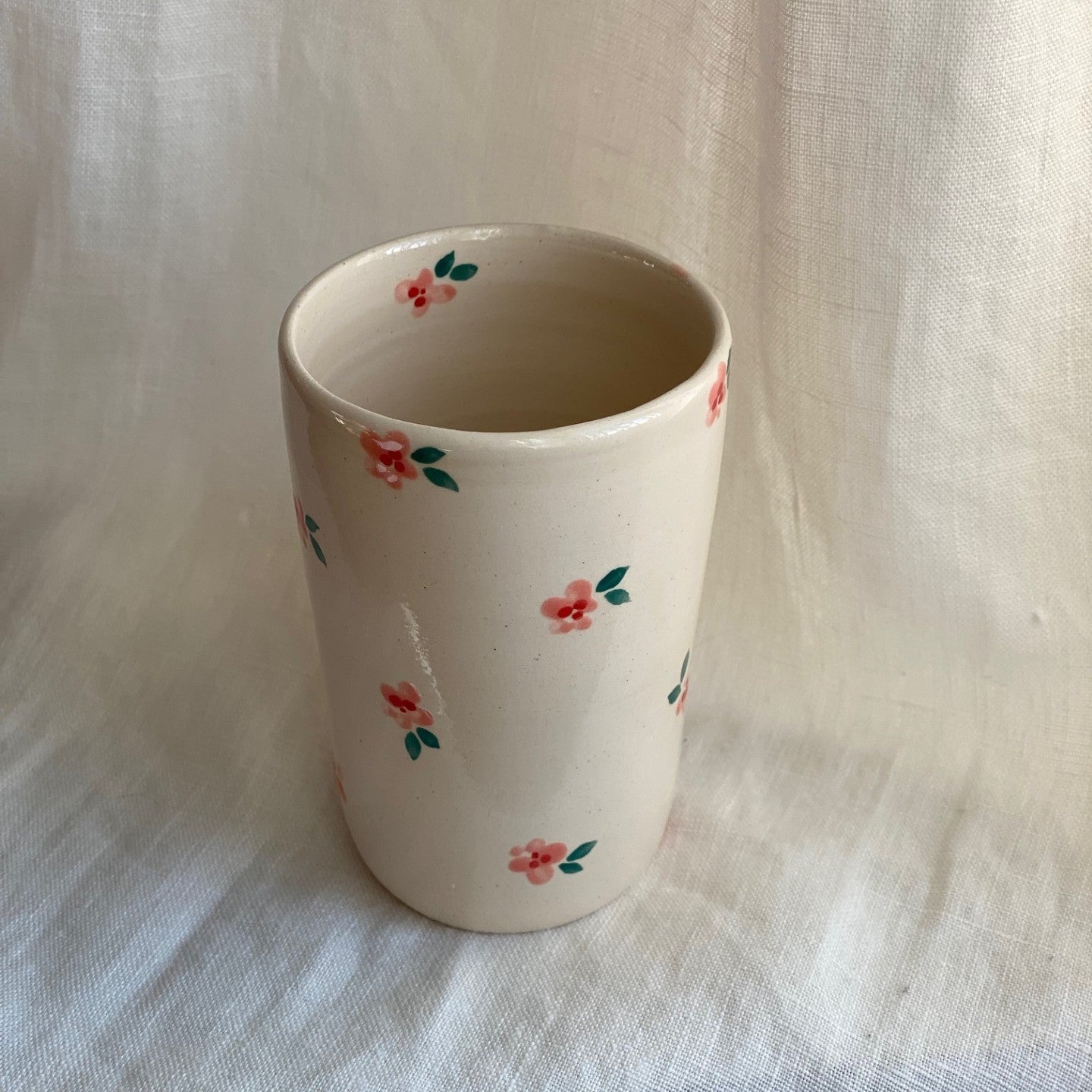 Tasse Fleurs Cottage Rose