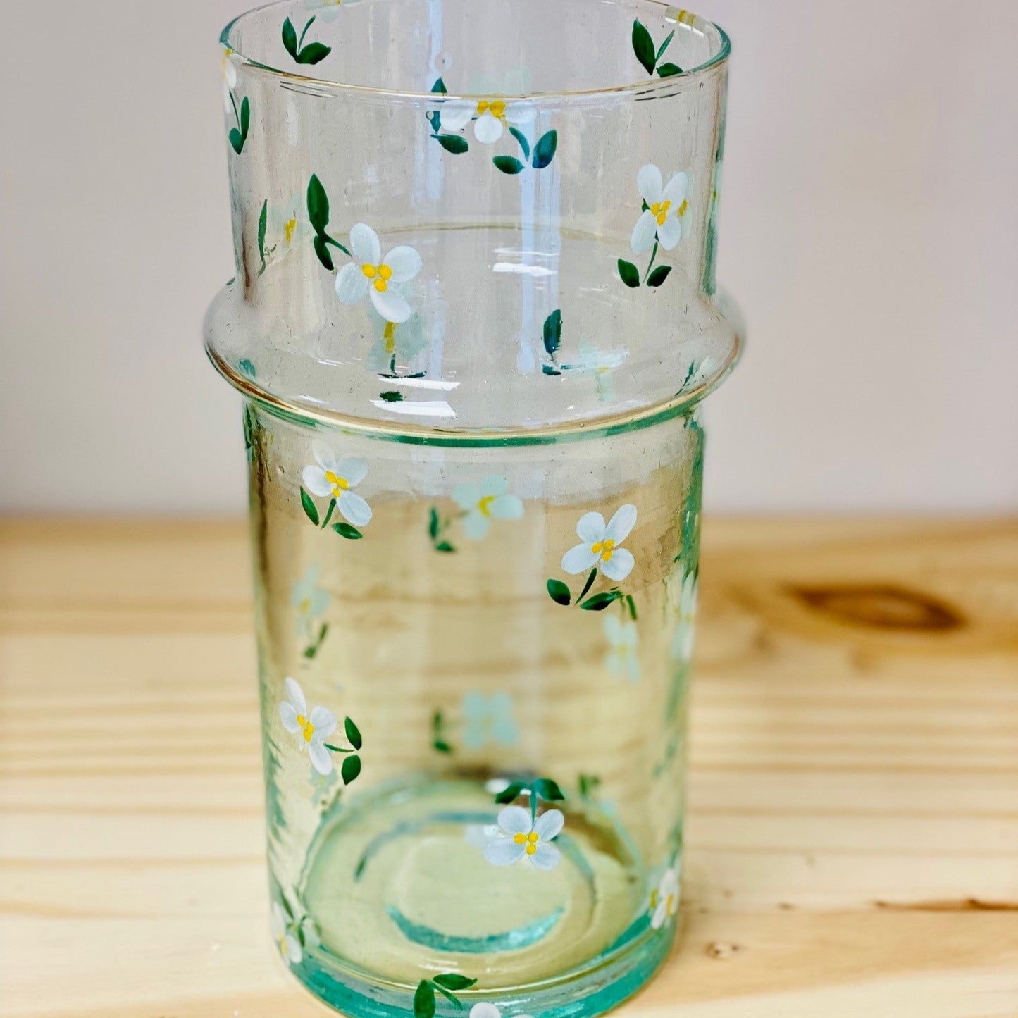 Vase Cottage Verre Blanc